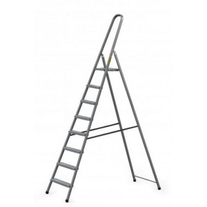 Oceľové schodíky 8 stupňov